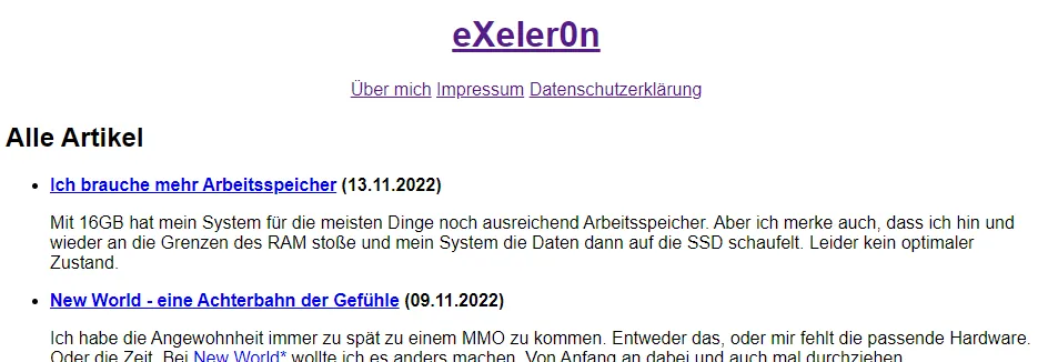eXeler0n.de Screenshot