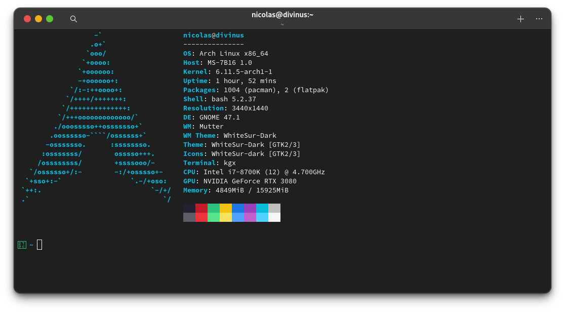 Wieder zurück zu Arch Linux