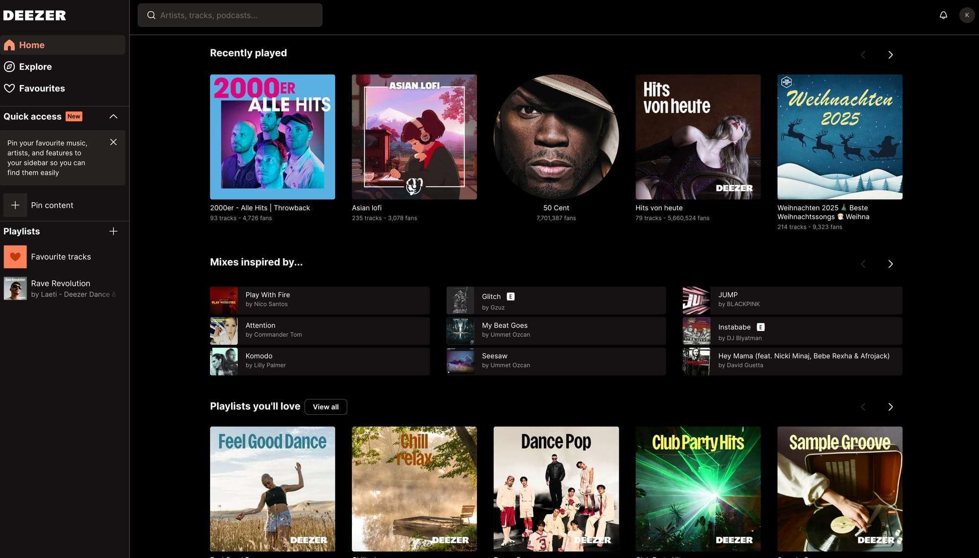 Music from Europe with Deezer